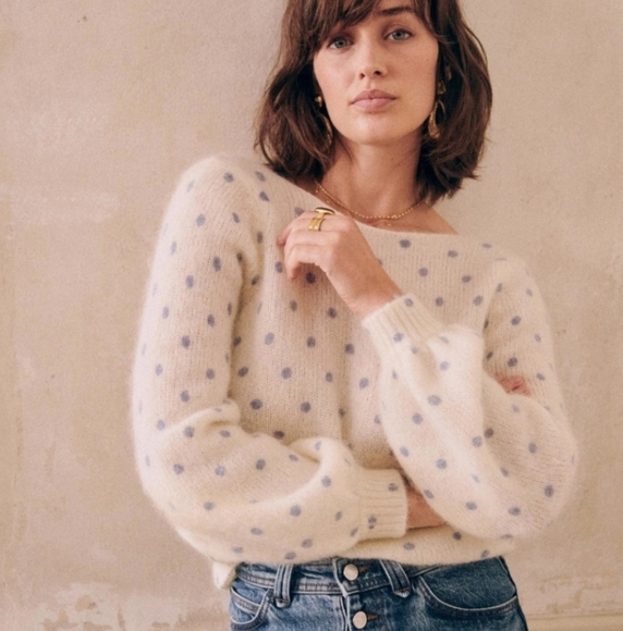 Sezane Sweaters - Sezane Pull Alban jumper sweater Wool mohair NWT size XS